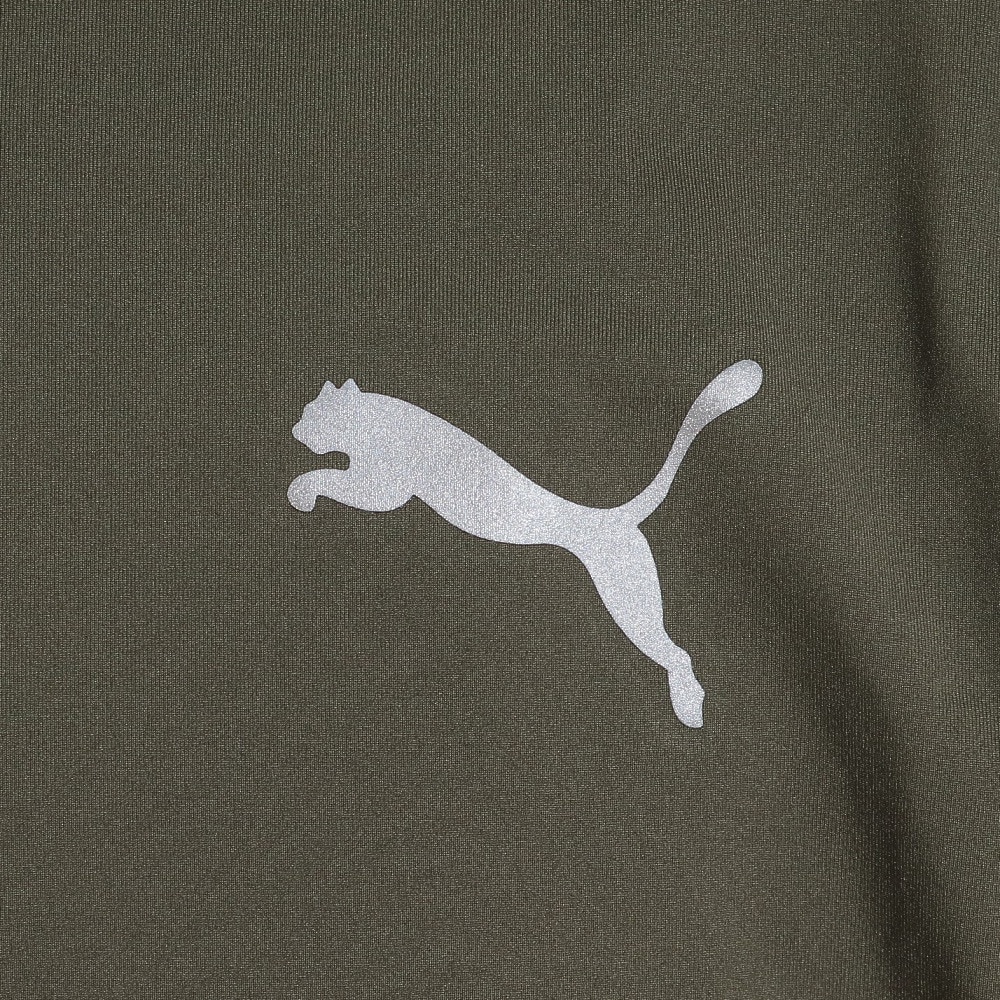プーマ（PUMA）（メンズ）パーカー メンズ STYLE TECH ハーフジップ プルオーバー 676858 70 KHK カーキ