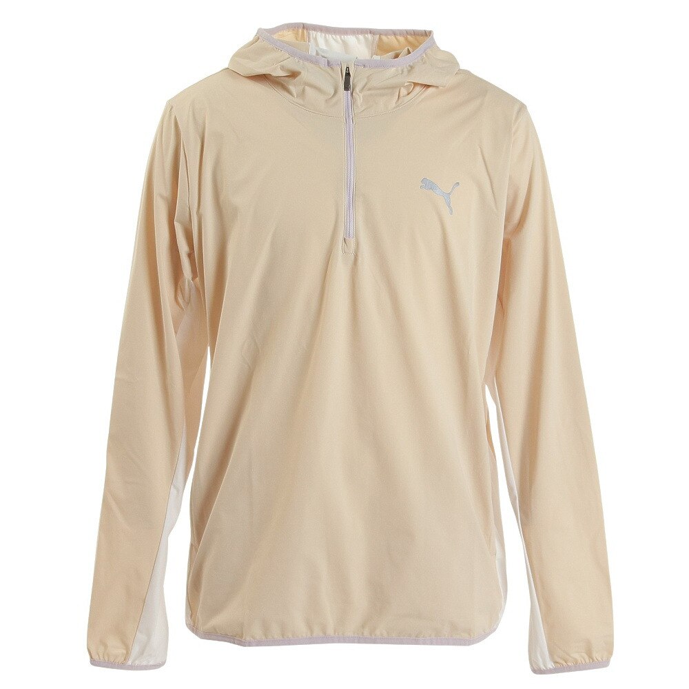 プーマ（PUMA）（メンズ）パーカー メンズ STYLE TECH ハーフジップ プルオーバー 676858 88 BEG
