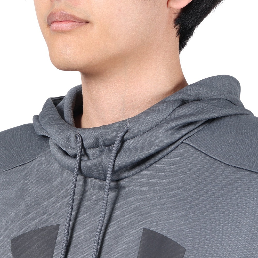 アンダーアーマー（UNDER ARMOUR）（メンズ）パーカー メンズ アーマーフリース ビッグロゴフーディー 1379743 012