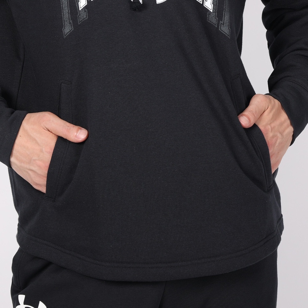 アンダーアーマー（UNDER ARMOUR）（メンズ）パーカー メンズ ライバルテリー グラフィック フーディー 1379766 001