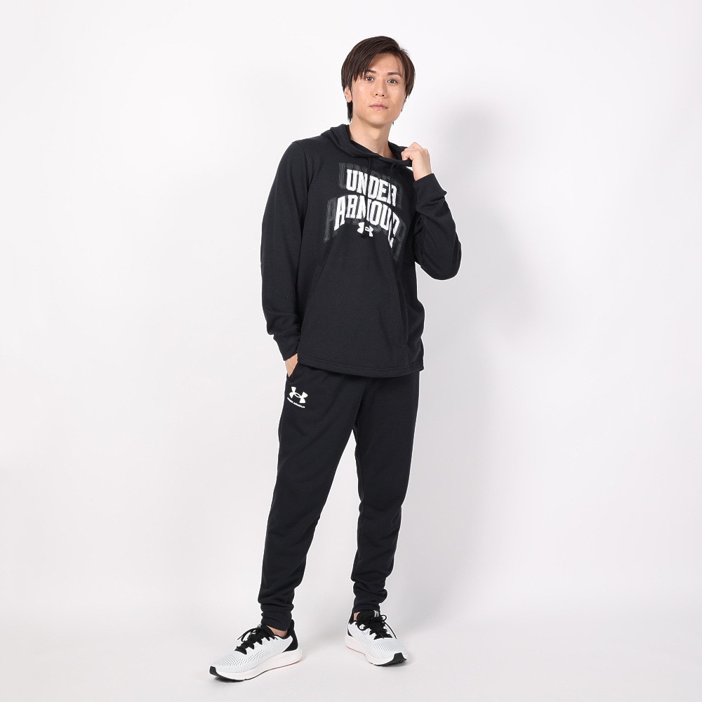 アンダーアーマー（UNDER ARMOUR）（メンズ）パーカー メンズ ライバルテリー グラフィック フーディー 1379766 001