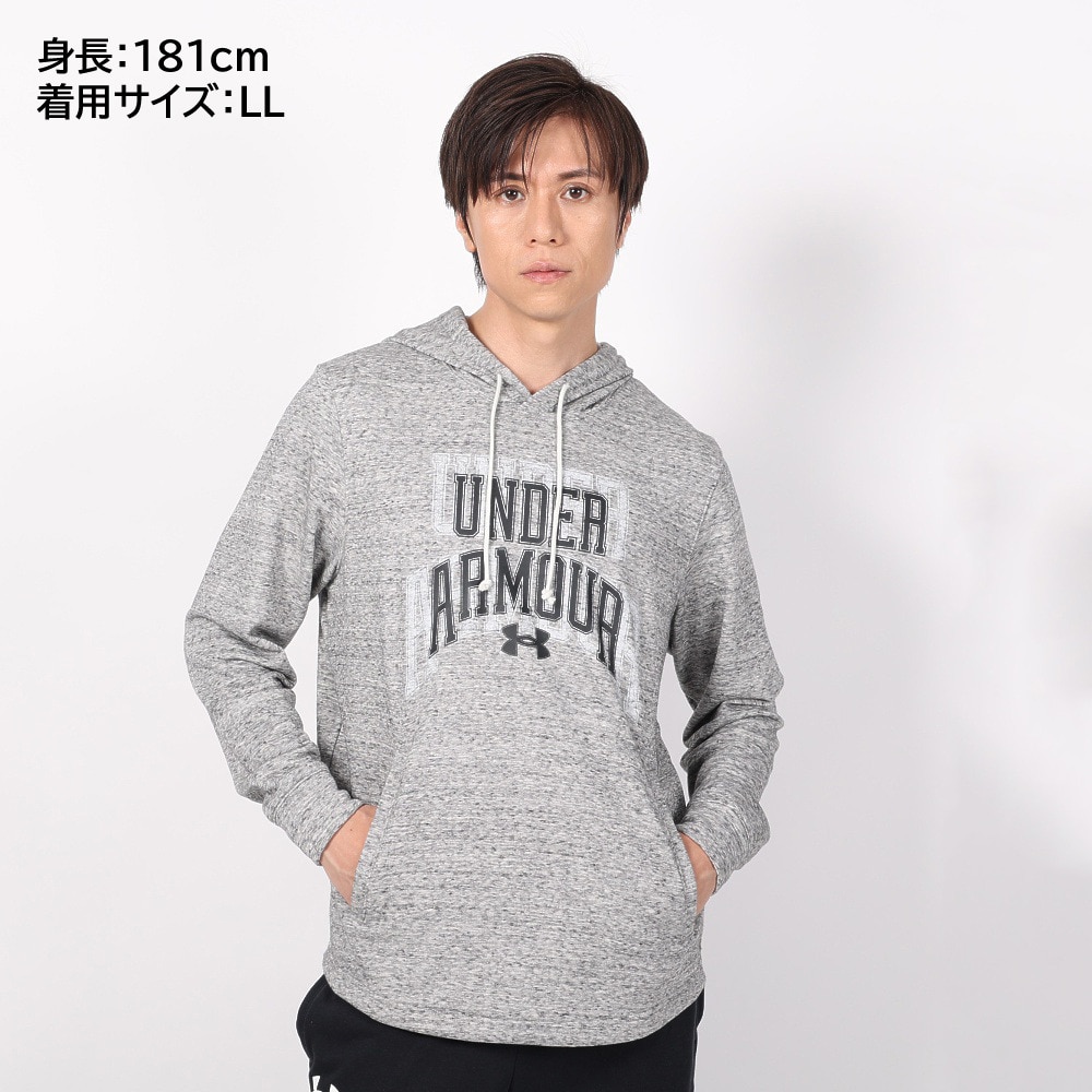 アンダーアーマー（UNDER ARMOUR）（メンズ）パーカー メンズ ライバルテリー グラフィック フーディー 1379766 114