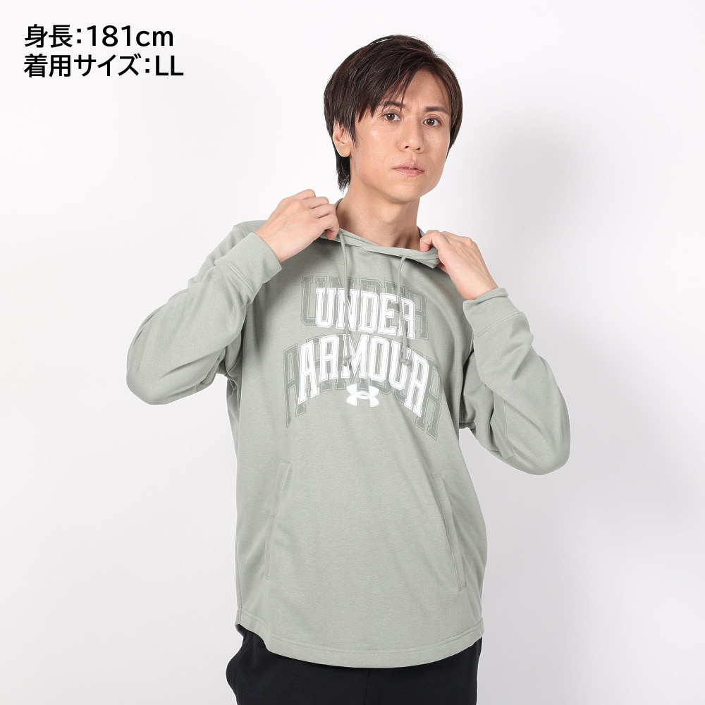 アンダーアーマー（UNDER ARMOUR）（メンズ）パーカー メンズ ライバルテリー グラフィック フーディー 1379766 504
