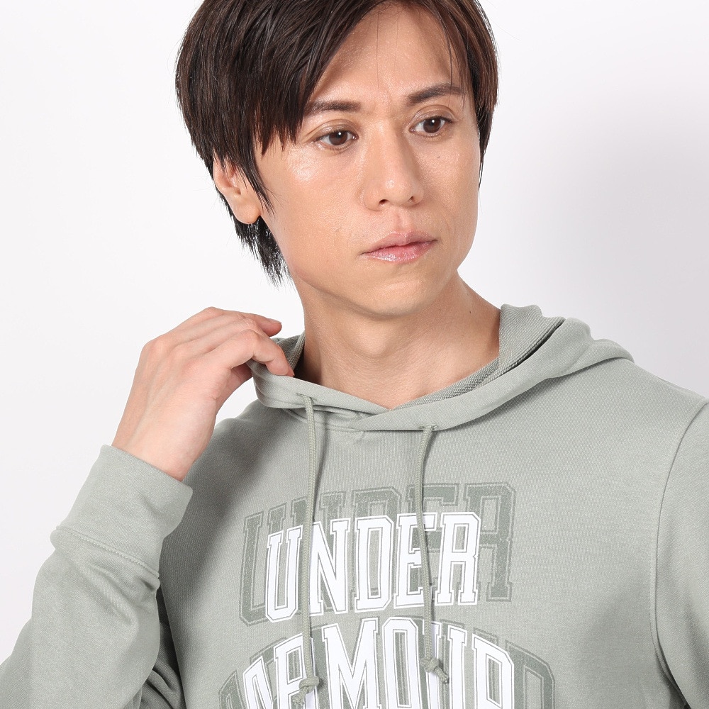 アンダーアーマー（UNDER ARMOUR）（メンズ）パーカー メンズ ライバルテリー グラフィック フーディー 1379766 504