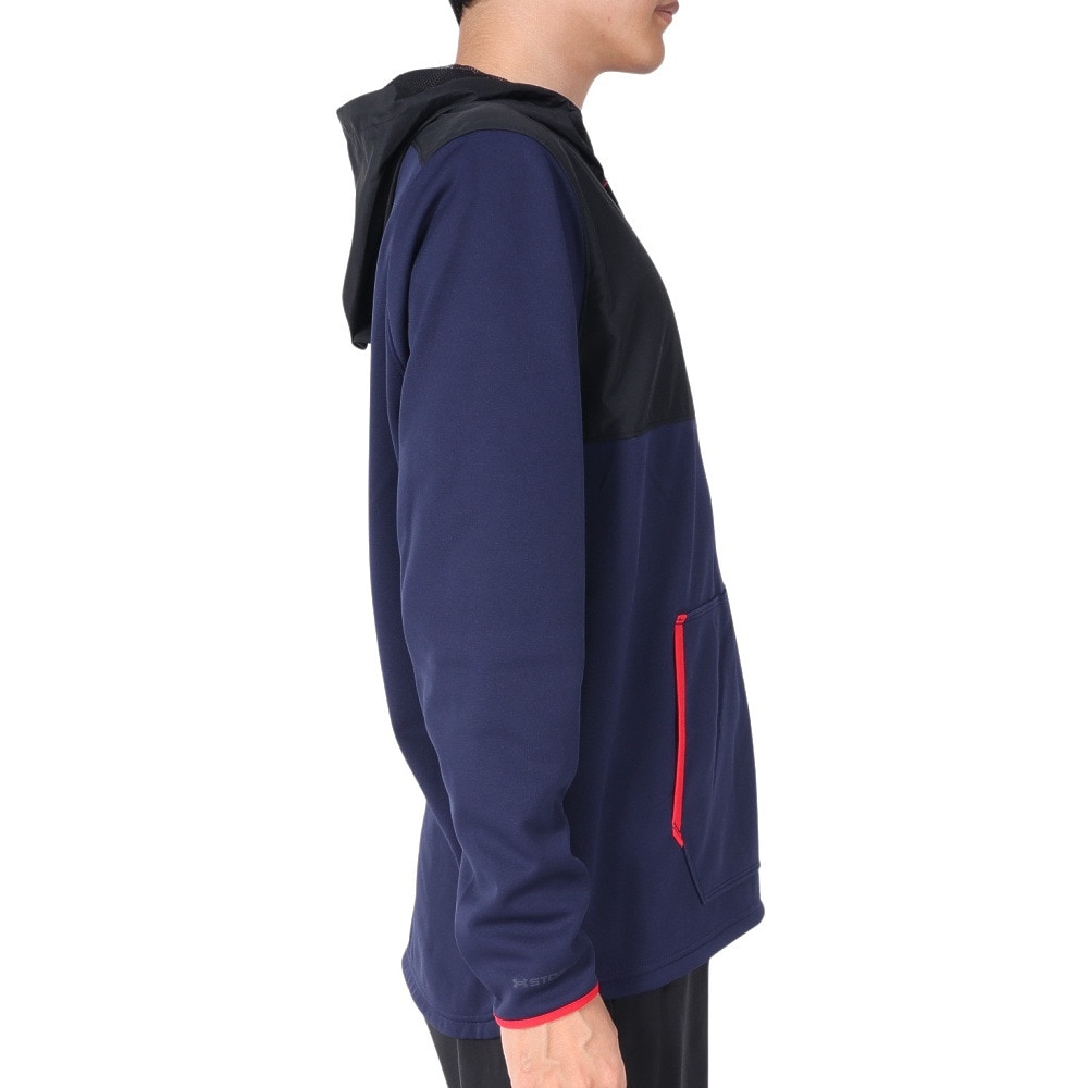アンダーアーマー（UNDER ARMOUR）（メンズ）パーカー メンズ アーマーフリース マックス  1381326 410