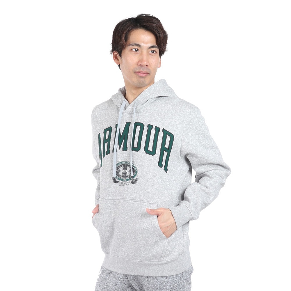 アンダーアーマー（UNDER ARMOUR）（メンズ）パーカー メンズ カレッジエイト フリース 1381332 011