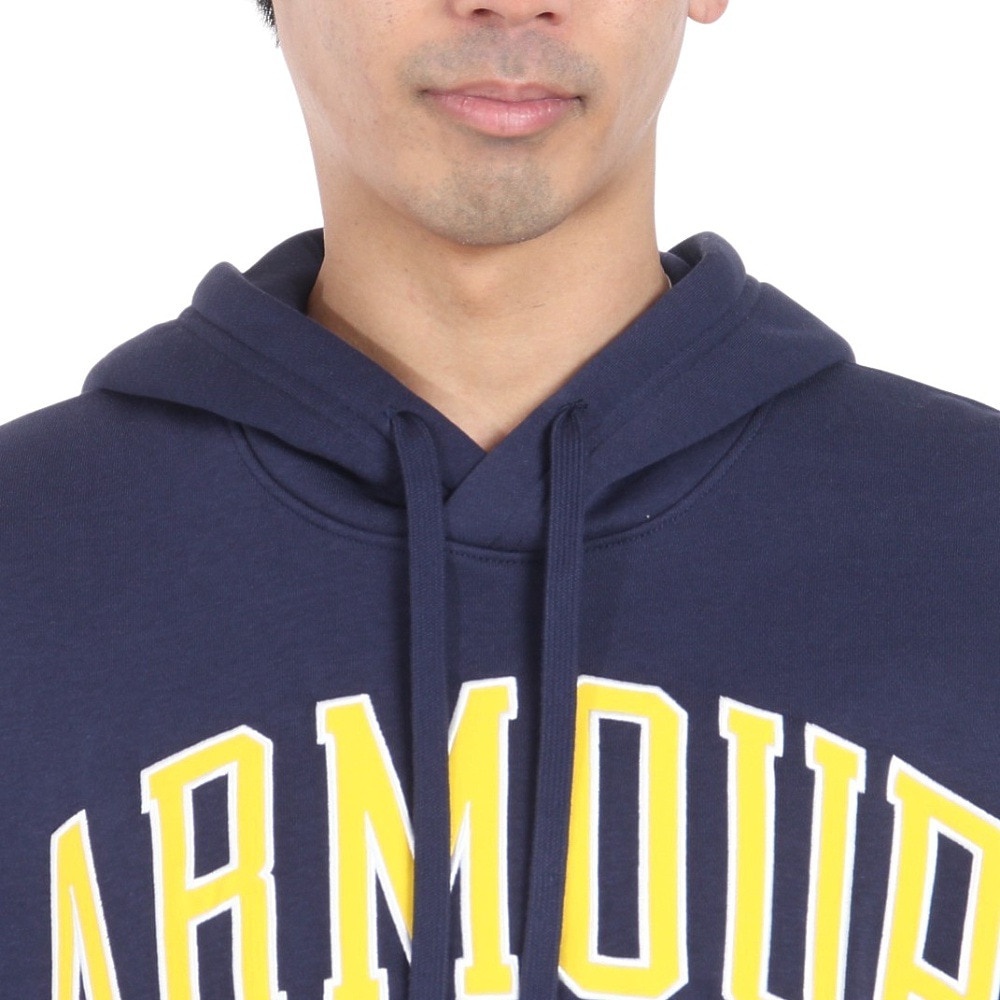 アンダーアーマー（UNDER ARMOUR）（メンズ）パーカー メンズ カレッジエイト フリース 1381332 410