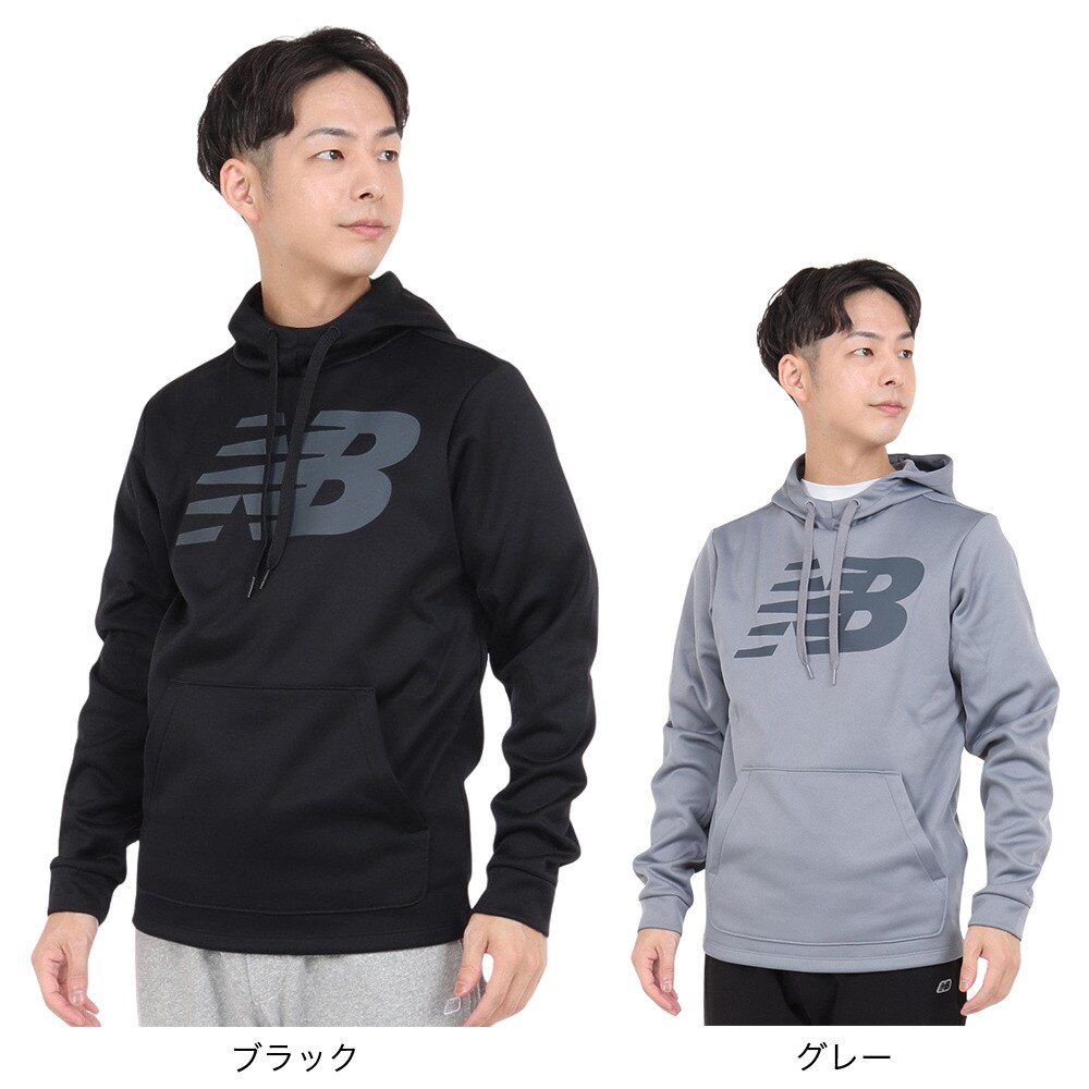 ニューバランス（new balance）（メンズ）Tenacity　フリースフーディ MT23021GNM