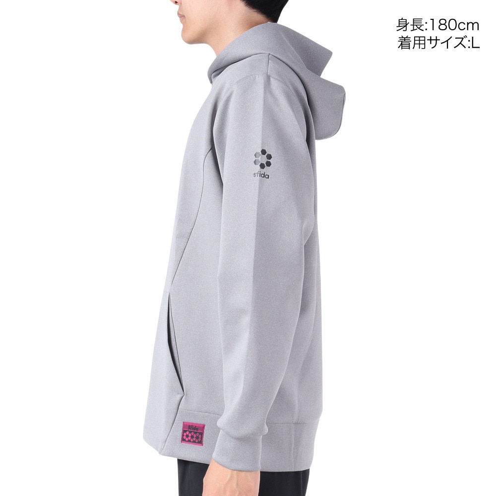 スフィーダ（SFIDA）（メンズ）TR スウェットフーディー SA-23X54 GRY