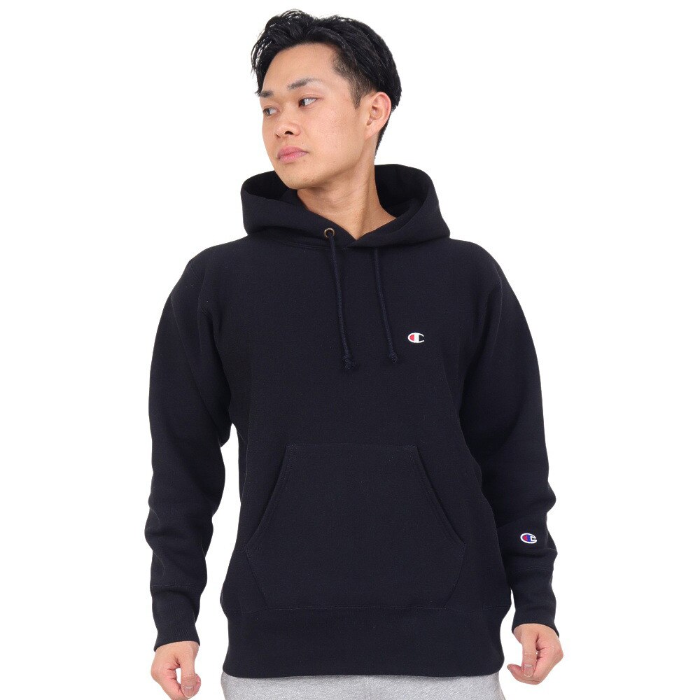 チャンピオン-ヘリテイジ（CHAMPION-HERITAGE）（メンズ）パーカー メンズ リバースウィーブ フーデッドスウェットシャツ C3-Y133 090