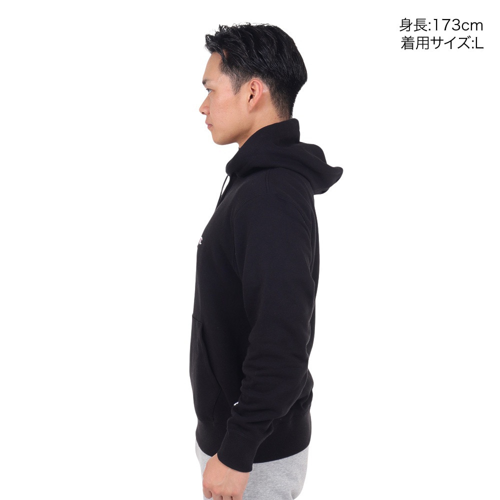 チャンピオン-ヘリテイジ（CHAMPION-HERITAGE）（メンズ）ベーシック ワンポイント フーデッドスウェットシャツ C3-Y136 090