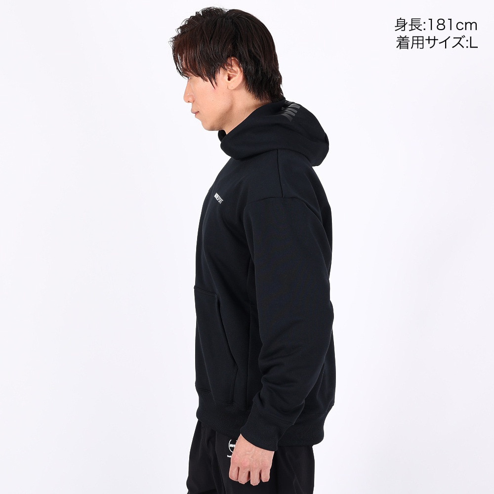デサント（DESCENTE）（メンズ）ヘビーウェイト裏毛 フーディー DX-C2702XB BK