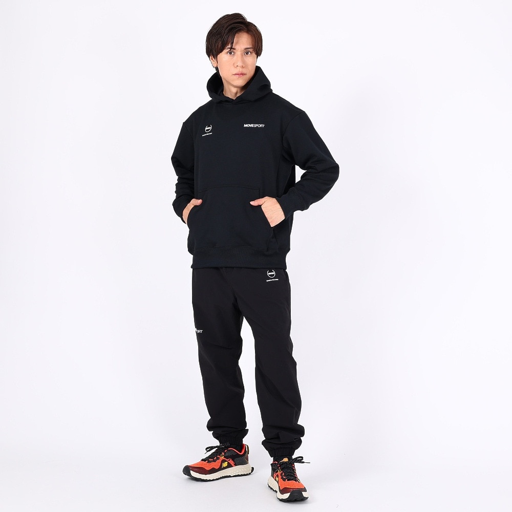 デサント（DESCENTE）（メンズ）ヘビーウェイト裏毛 フーディー DX-C2702XB BK