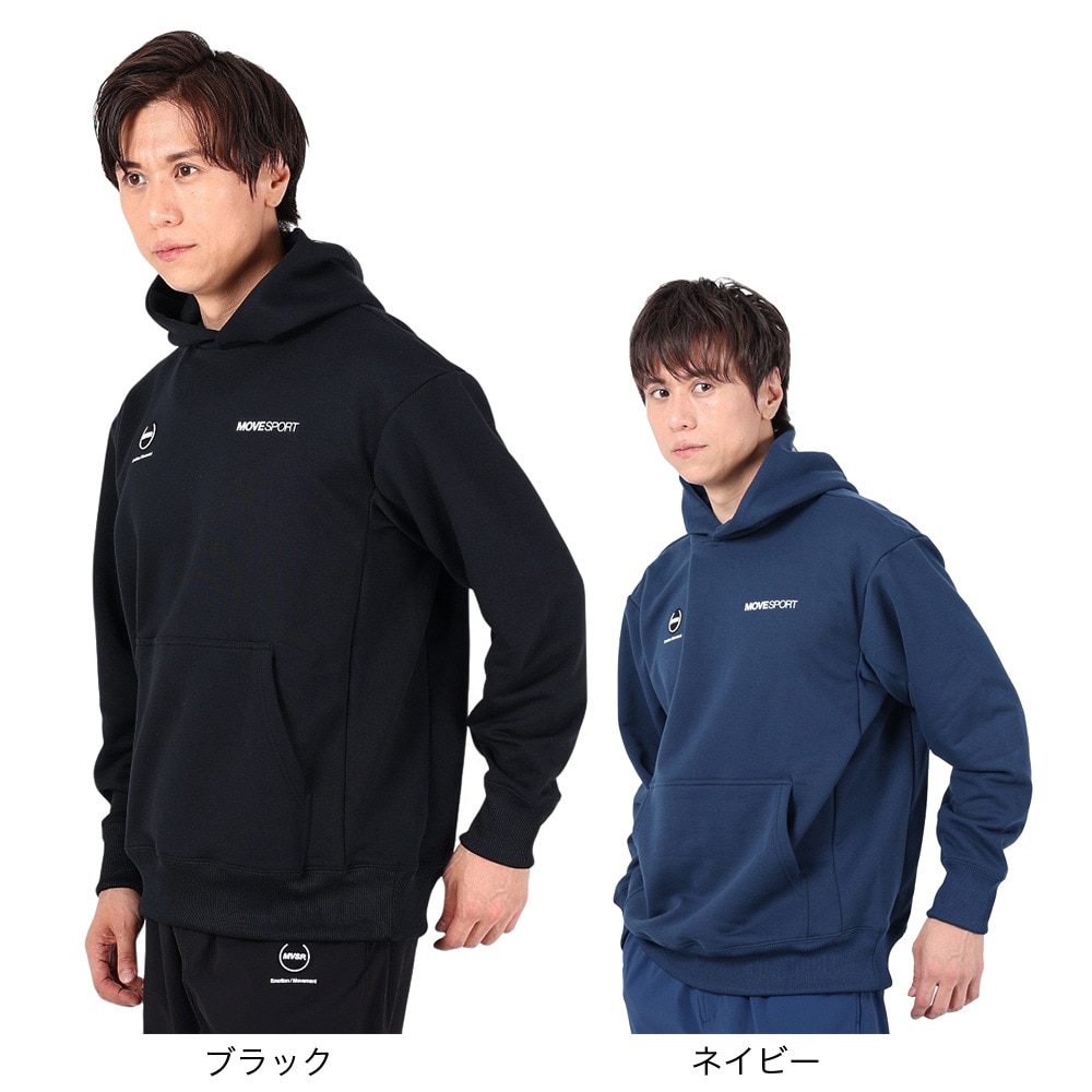 デサント（DESCENTE）（メンズ）ヘビーウェイト裏毛 フーディー DX-C2702XB BK
