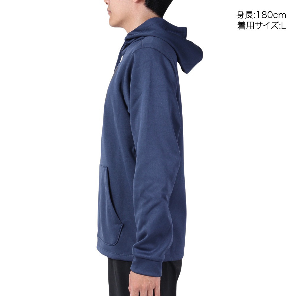 ニューバランス（new balance）（メンズ）Tenacity フリースプルオーバーフーディ MT23021NV