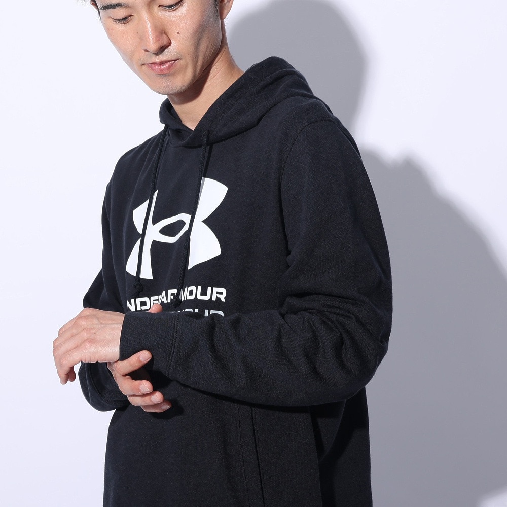 アンダーアーマー（UNDER ARMOUR）（メンズ）ライバルテリー グラフィック フーディー 1386047 001