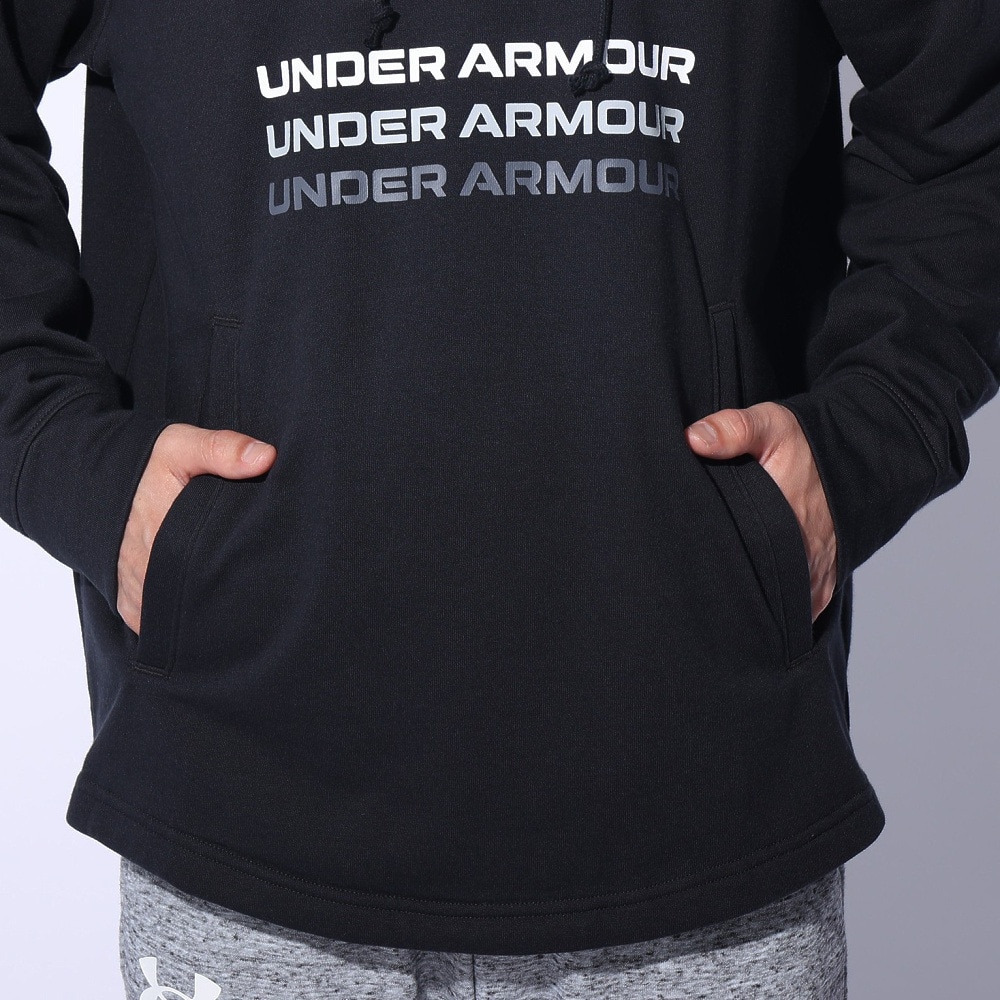 アンダーアーマー（UNDER ARMOUR）（メンズ）ライバルテリー グラフィック フーディー 1386047 001