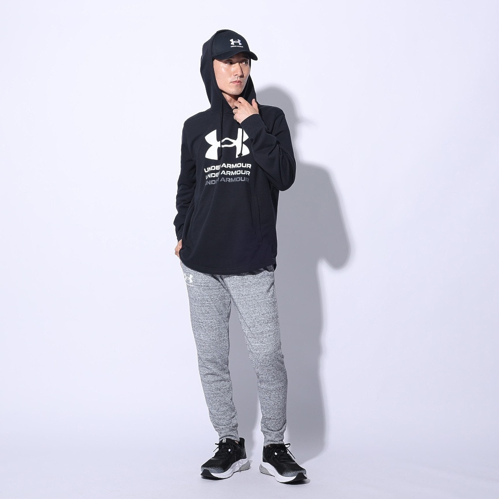 アンダーアーマー（UNDER ARMOUR）（メンズ）ライバルテリー グラフィック フーディー 1386047 001