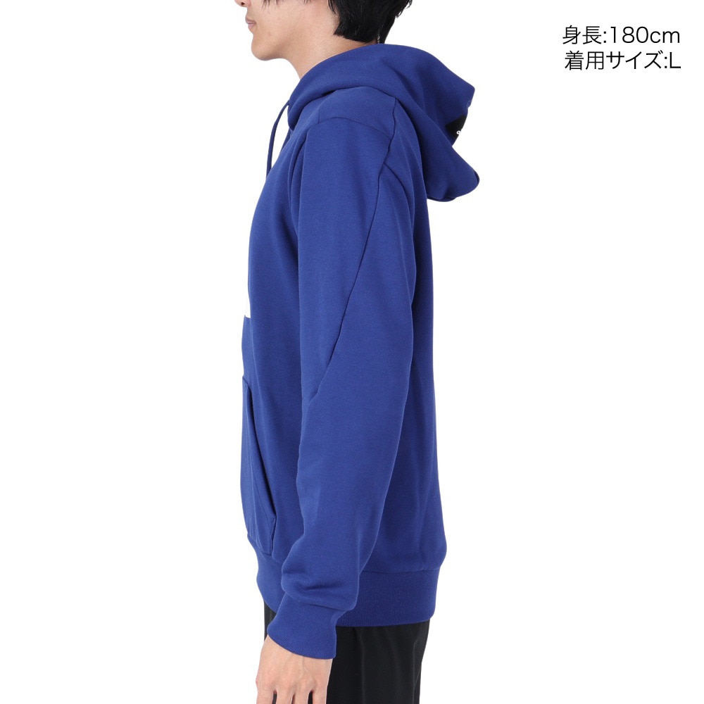アディダス（adidas）（メンズ）スポーツウェア フューチャーアイコン ロゴグラフィック パーカー BP041-GR4106