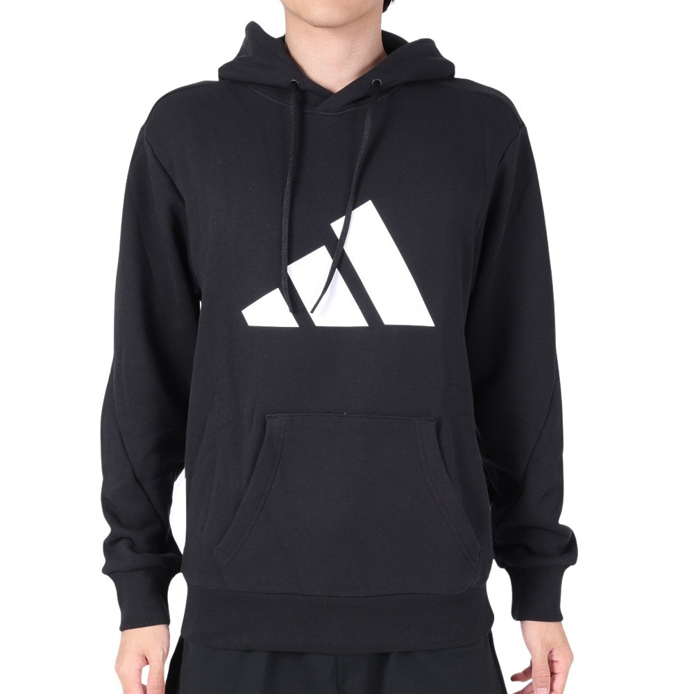 アディダス（adidas）（メンズ）スポーツウェア フューチャーアイコン ロゴグラフィック パーカー BP041-H39801