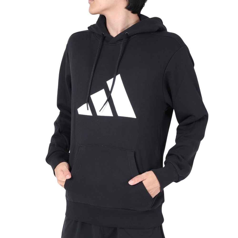 アディダス（adidas）（メンズ）スポーツウェア フューチャーアイコン ロゴグラフィック パーカー BP041-H39801