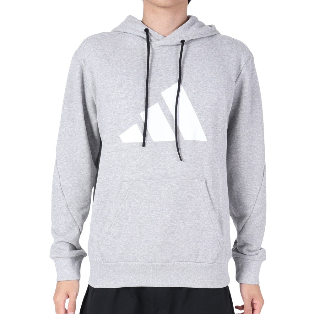 アディダス（adidas）（メンズ）スポーツウェア フューチャーアイコン ロゴグラフィック パーカー BP041-H39802