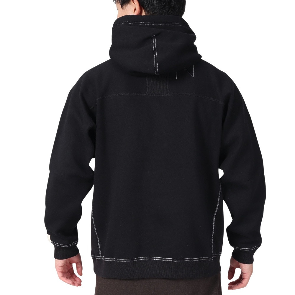 ニューバランス（new balance）（メンズ）1000 スウェットプルオーバーフーディ AMT35097BK