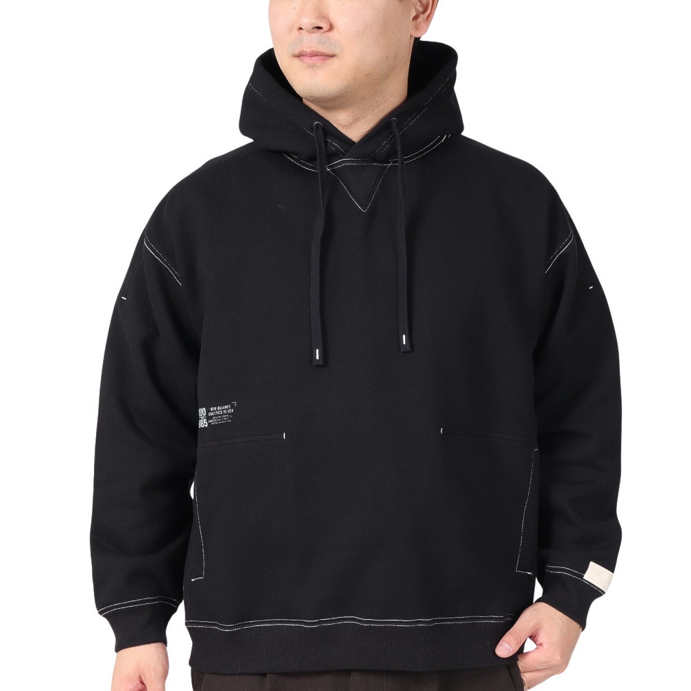 ニューバランス（new balance）（メンズ）1000 スウェットフーディ オーバーサイズ AMT35098BK