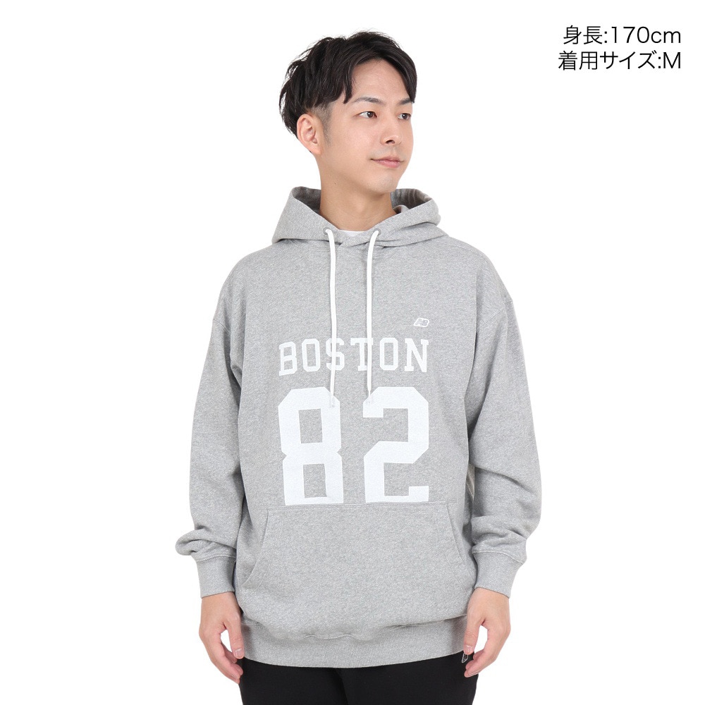 ニューバランス（new balance）（メンズ）900 フレンチテリー82 BOSTON プリントフーディー AMT35107AG