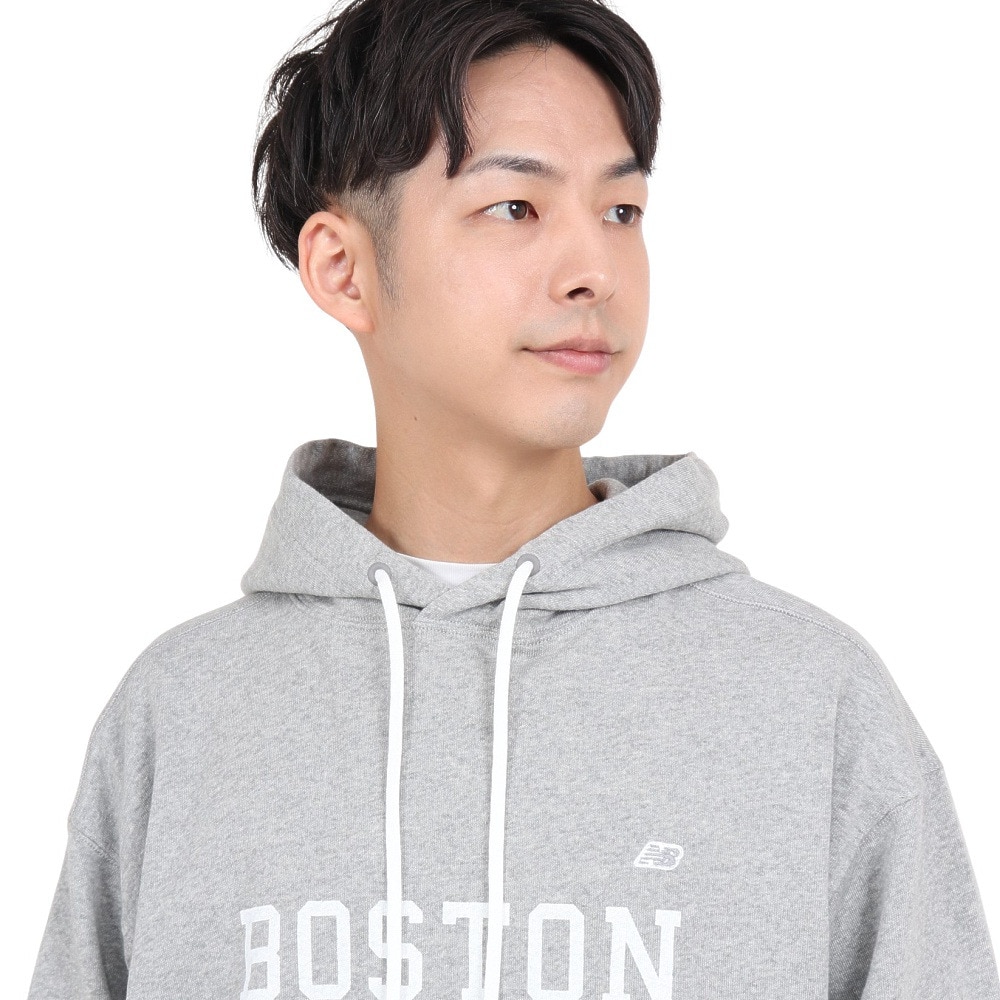ニューバランス（new balance）（メンズ）900 フレンチテリー82 BOSTON プリントフーディー AMT35107AG