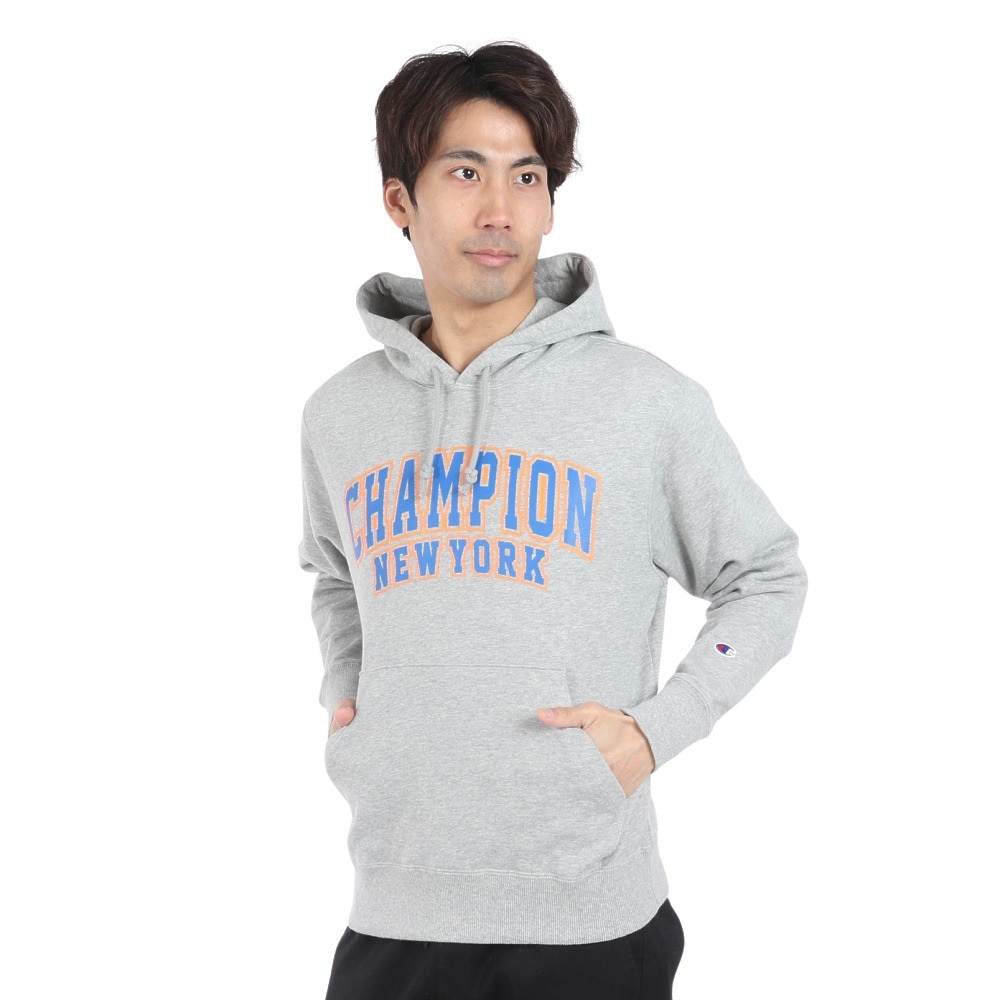 ＣＨＡＭＰＩＯＮ ＨＥＲＩＴＡＧＥ フーデッドスウェットシャツ ベーシック C3-W117 070 Ｍ 92 シーズン