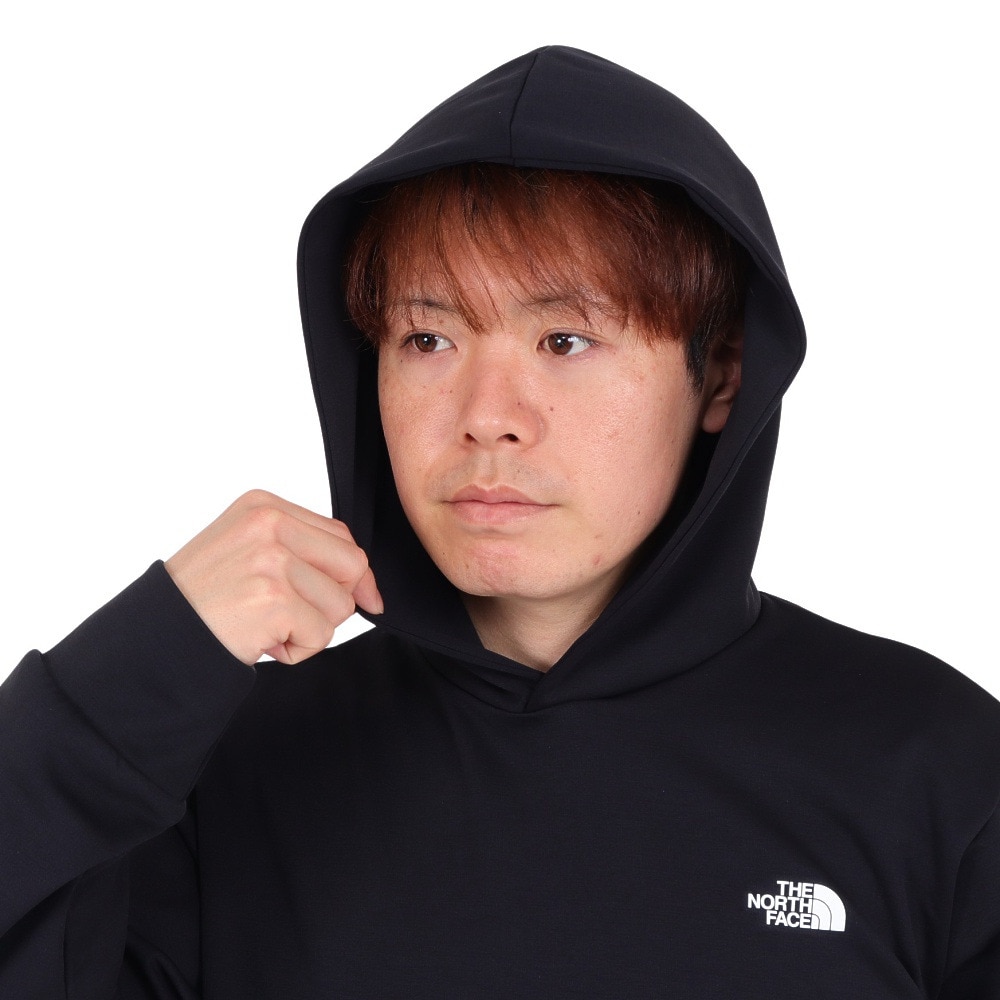 ザ・ノース・フェイス（THE NORTH FACE）（メンズ）モーションフーディ スウェット ブラック NT12495 K
