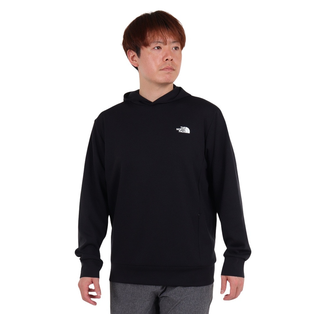 ノースフェイス（THE NORTH FACE）（メンズ）モーションフーディ スウェット ブラック NT12495 K