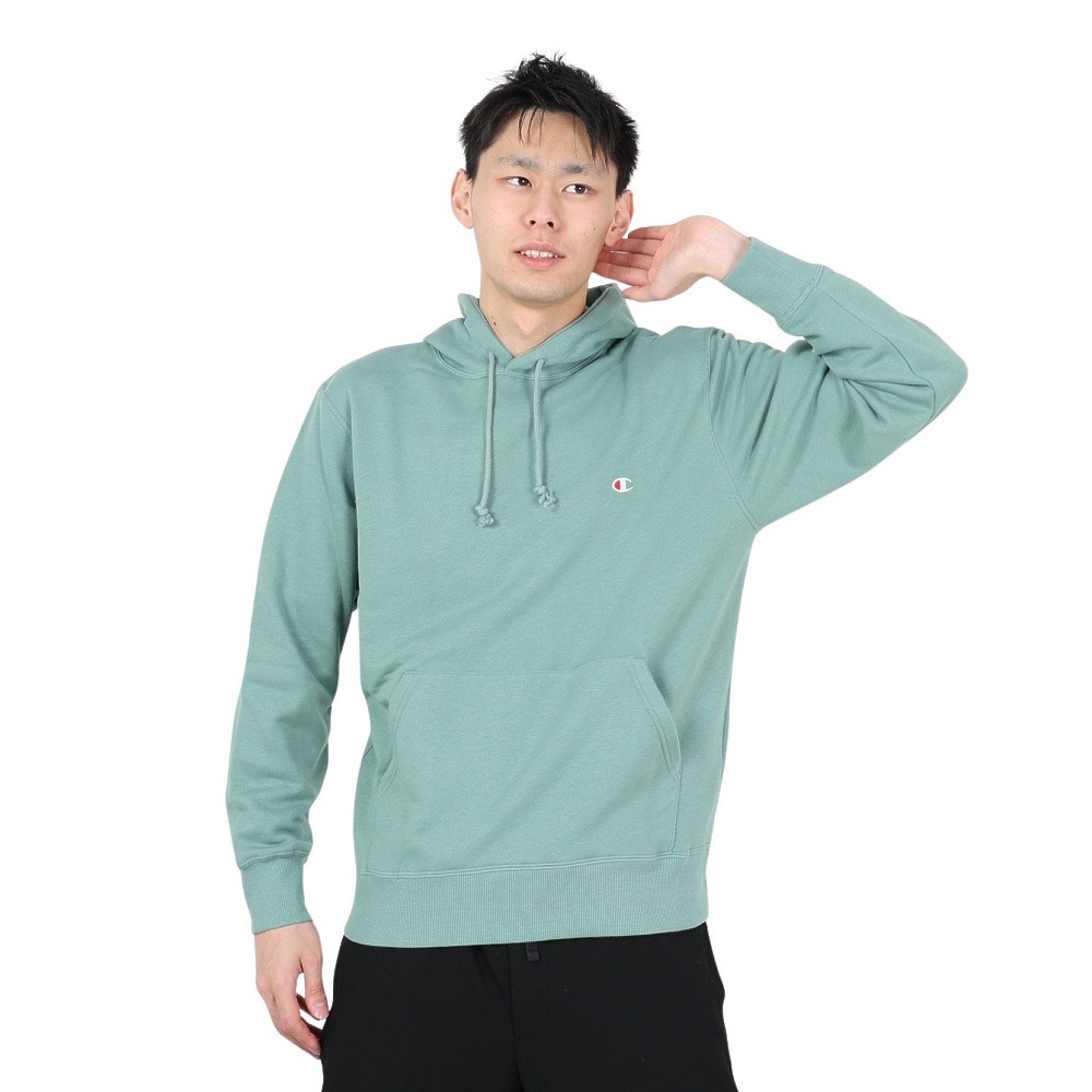 チャンピオン-ヘリテイジ（CHAMPION-HERITAGE）（メンズ）BA ONE POINT フーデッドスウェットシャツ C3-Y136 522