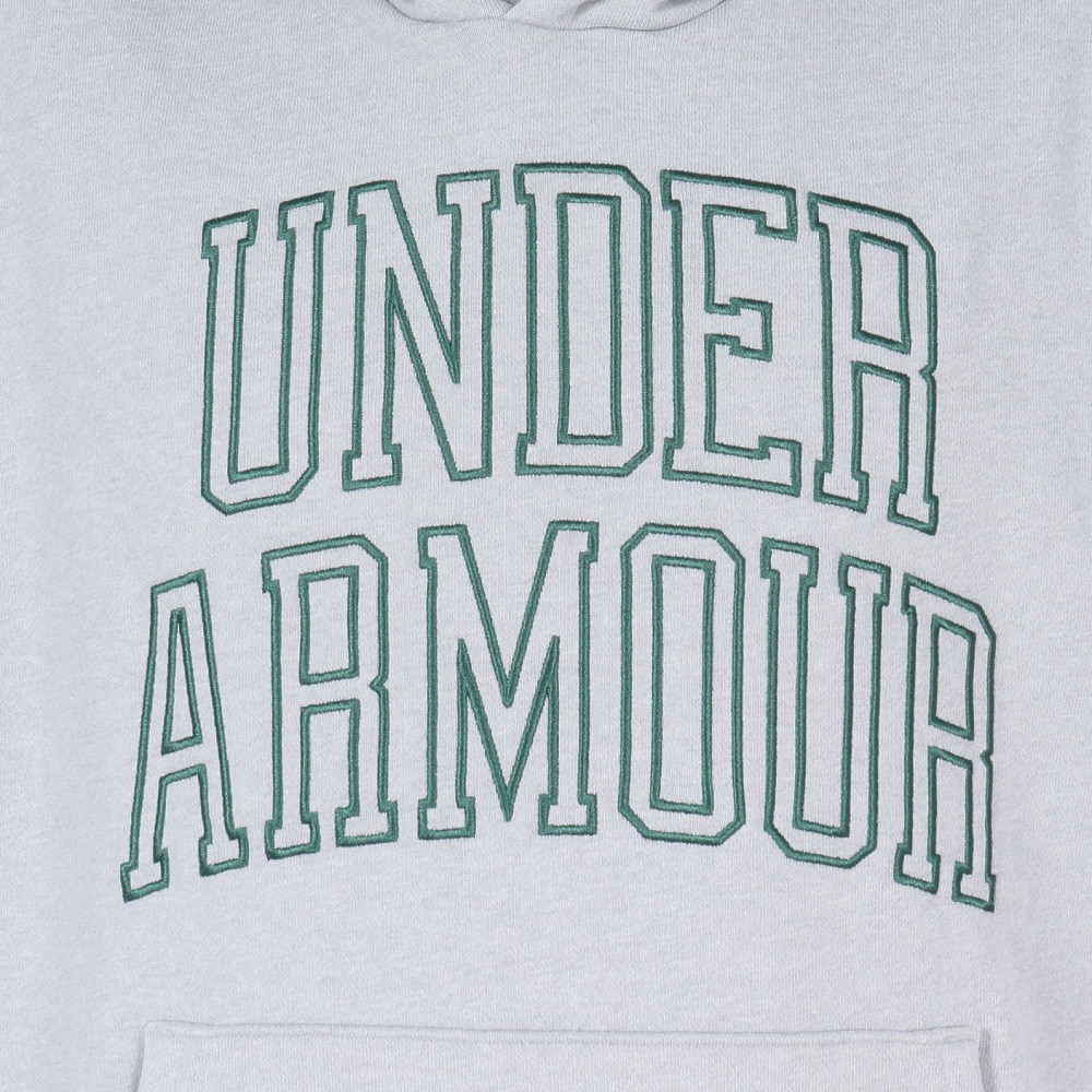アンダーアーマー（UNDER ARMOUR）（メンズ）アイコン ヘビーウェイト テリー オーバーサイズ フーディー 1386549 011