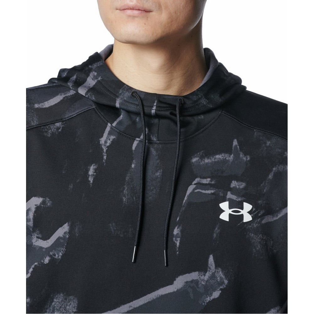 アンダーアーマー（UNDER ARMOUR）（メンズ）アーマーフリース ノベルティ プルオーバー フーディー 1388229 001