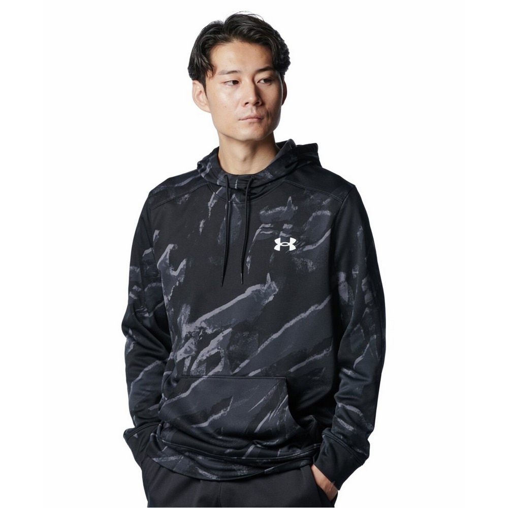 アンダーアーマー（UNDER ARMOUR）（メンズ）アーマーフリース ノベルティ プルオーバー フーディー 1388229 001