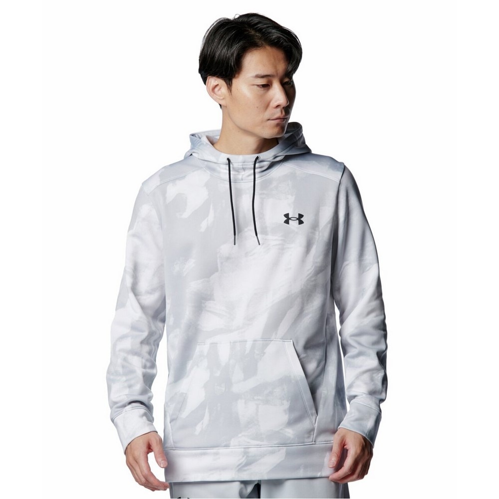 アンダーアーマー（UNDER ARMOUR）（メンズ）アーマーフリース ノベルティ プルオーバー フーディー 1388229 101