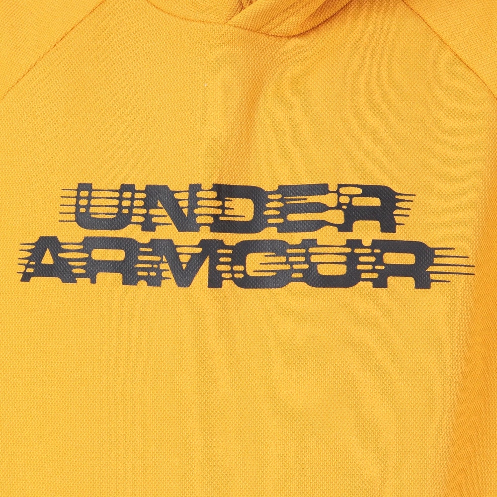 アンダーアーマー（UNDER ARMOUR）（メンズ）ライバルフリース グリッチ テクスチャード フーディー 1389428 711