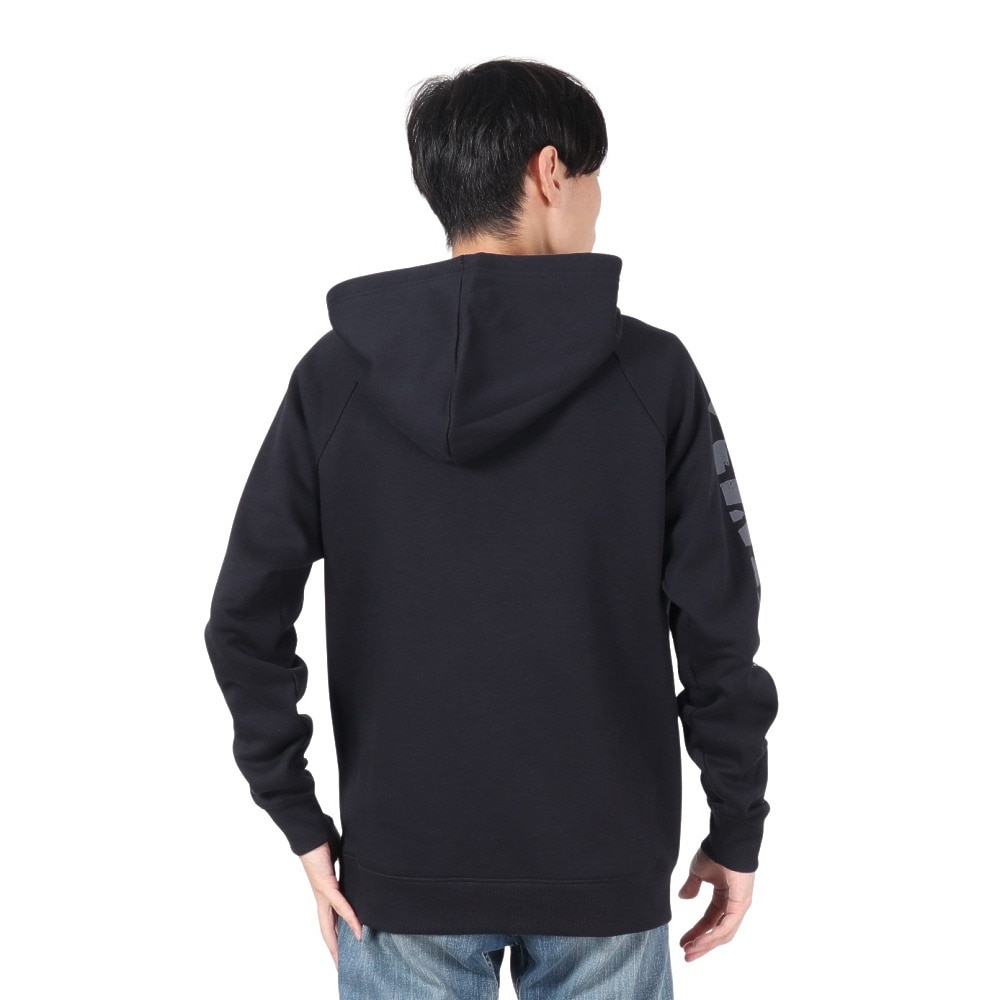 アンダーアーマー（UNDER ARMOUR）（メンズ）ライバルフリース スタンプト フーディー 1390303 001