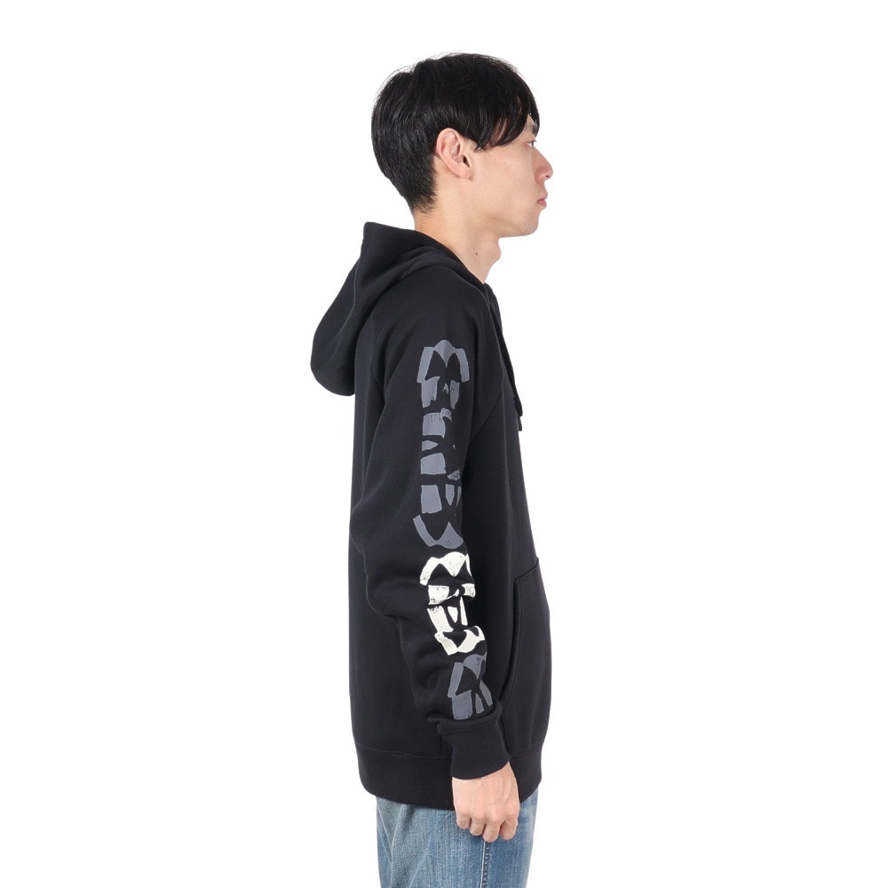 アンダーアーマー（UNDER ARMOUR）（メンズ）ライバルフリース スタンプト フーディー 1390303 001