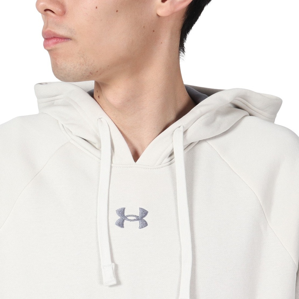 アンダーアーマー（UNDER ARMOUR）（メンズ）ライバルフリース スタンプト フーディー 1390303 110