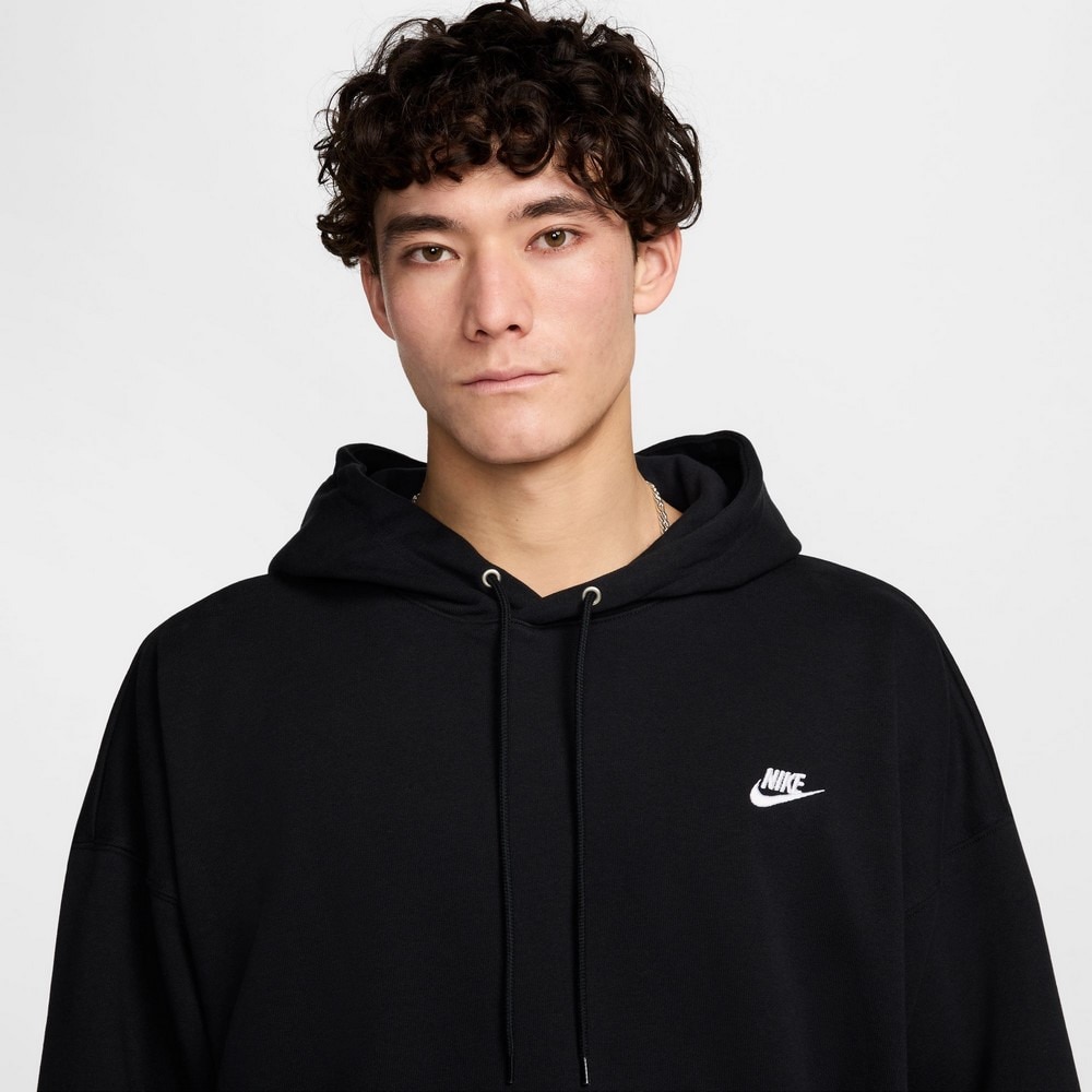 ナイキ（NIKE）（メンズ）クラブ フリース フレンチ テリー オーバーサイズド 長袖 プルオーバー パーカー HJ1817-010