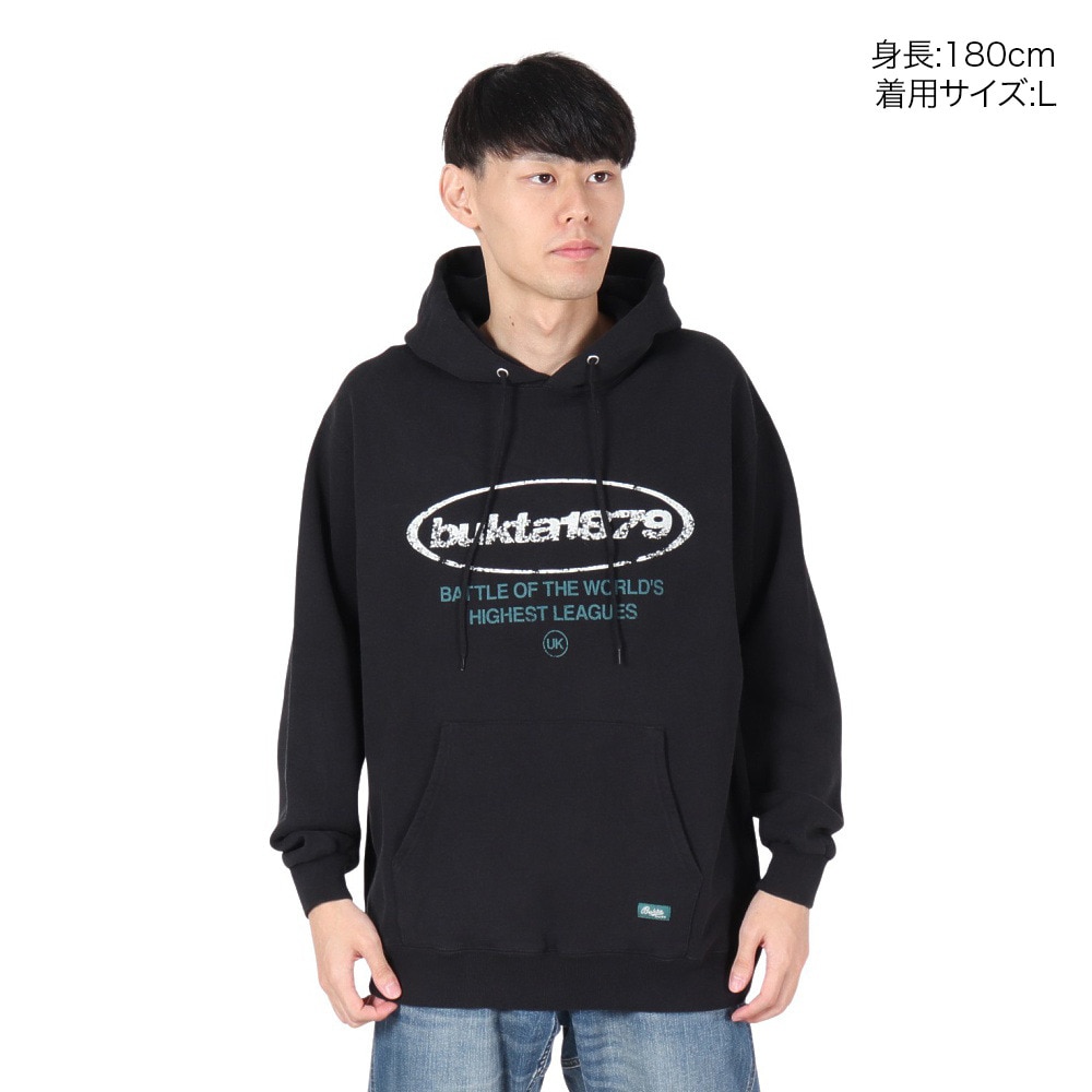 バクタ（BUKTA）（メンズ）ヘビーOZ 裏毛クルー スウェット BU2415807:19:BLACK