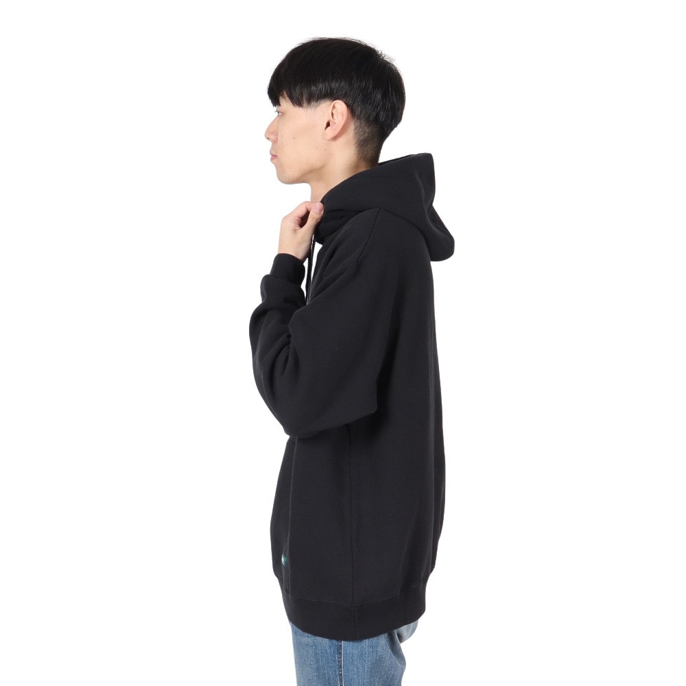 バクタ（BUKTA）（メンズ）ヘビーOZ 裏毛クルー スウェット BU2415807:19:BLACK