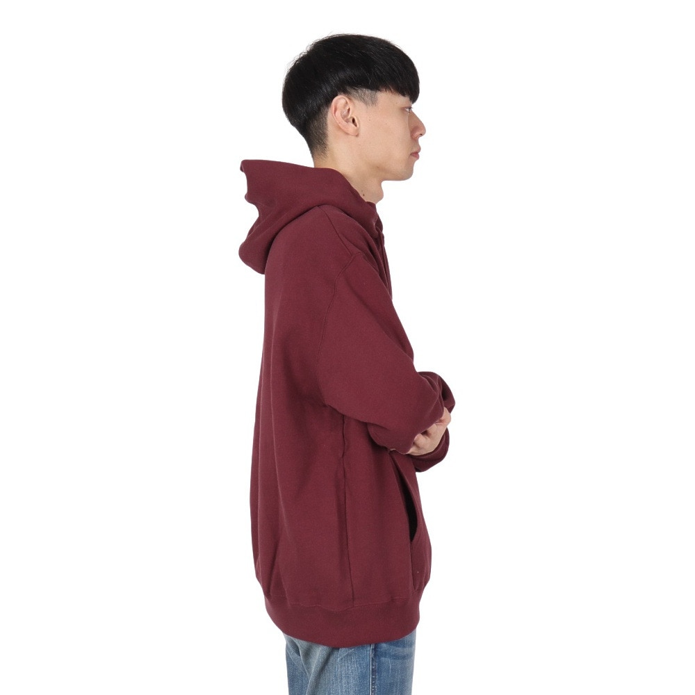 バクタ（BUKTA）（メンズ）ヘビーOZ裏毛パーカー(1879) スウェットシャツ BU2415807:39:WINE