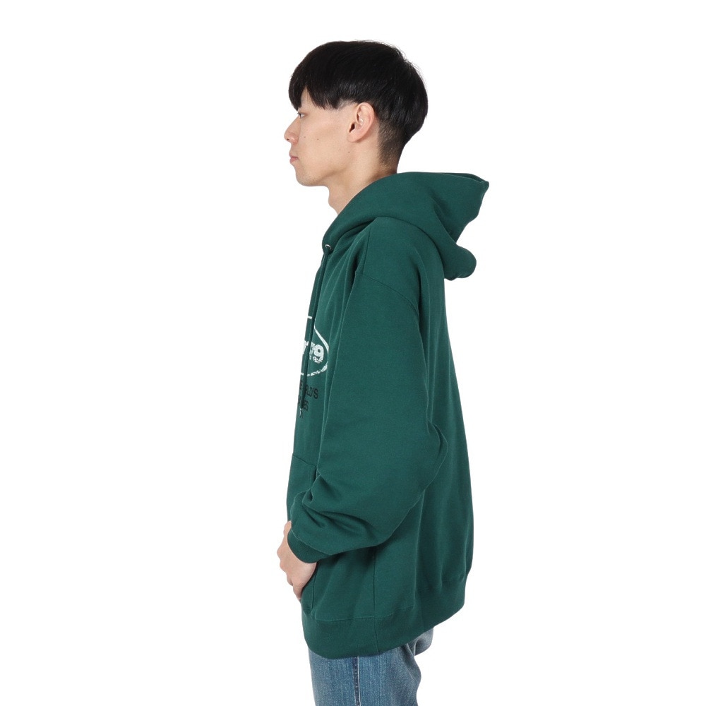 バクタ（BUKTA）（メンズ）ヘビーOZ裏毛パーカー(1879) スウェットシャツ BU2415807:65:GREEN