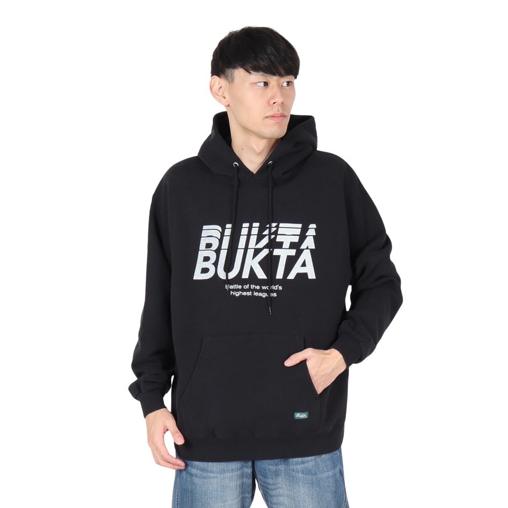 バクタ（BUKTA）（メンズ）ヘビーOZ 裏毛パーカー BU2415808:19:BLACK