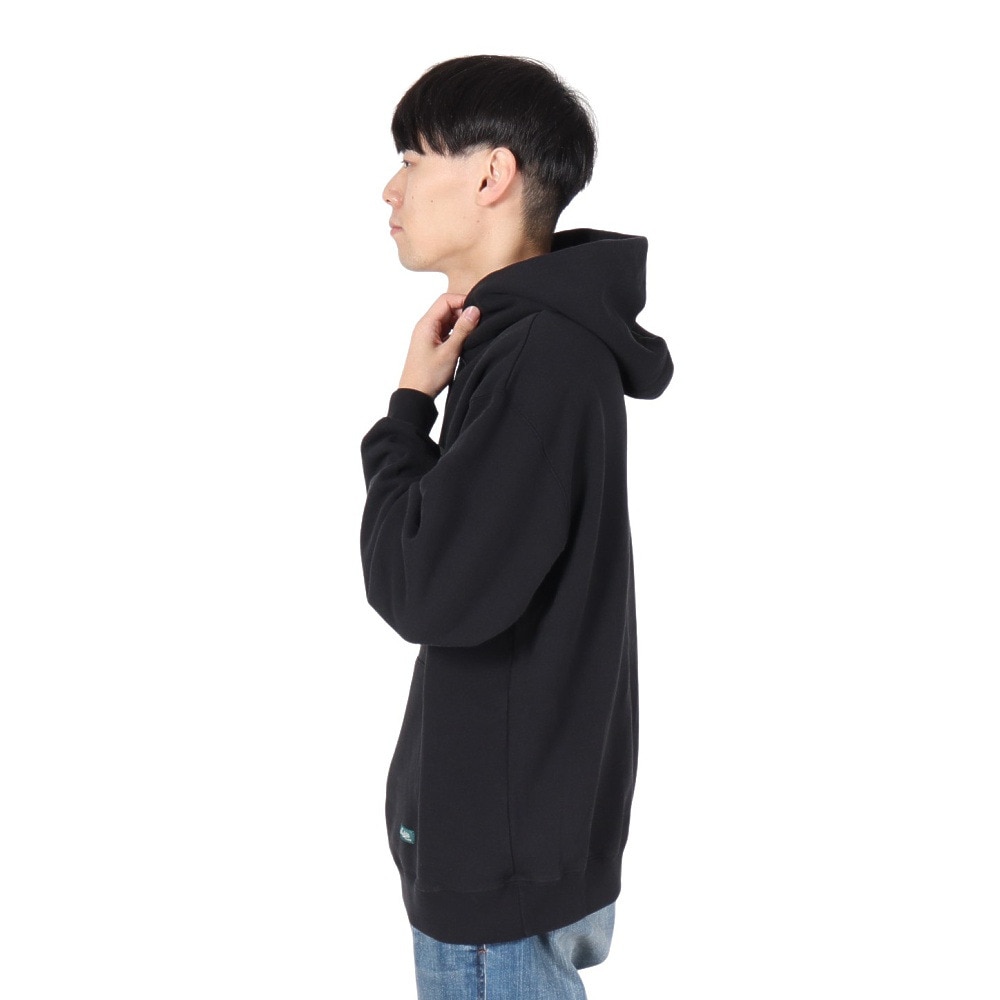 バクタ（BUKTA）（メンズ）ヘビーOZ 裏毛パーカー BU2415808:19:BLACK
