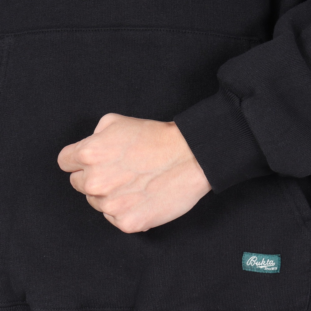 バクタ（BUKTA）（メンズ）ヘビーOZ 裏毛パーカー BU2415808:19:BLACK